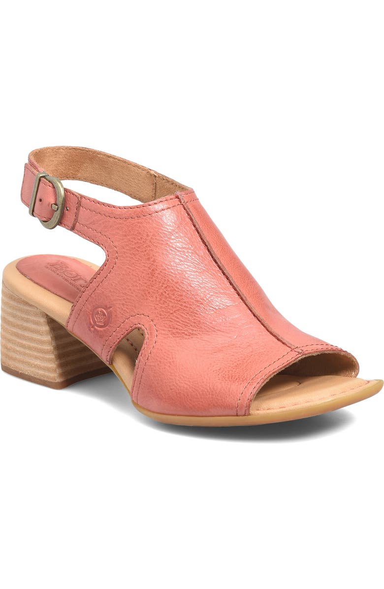 Børn Swinton Sandal, Main, color, Rust Leather