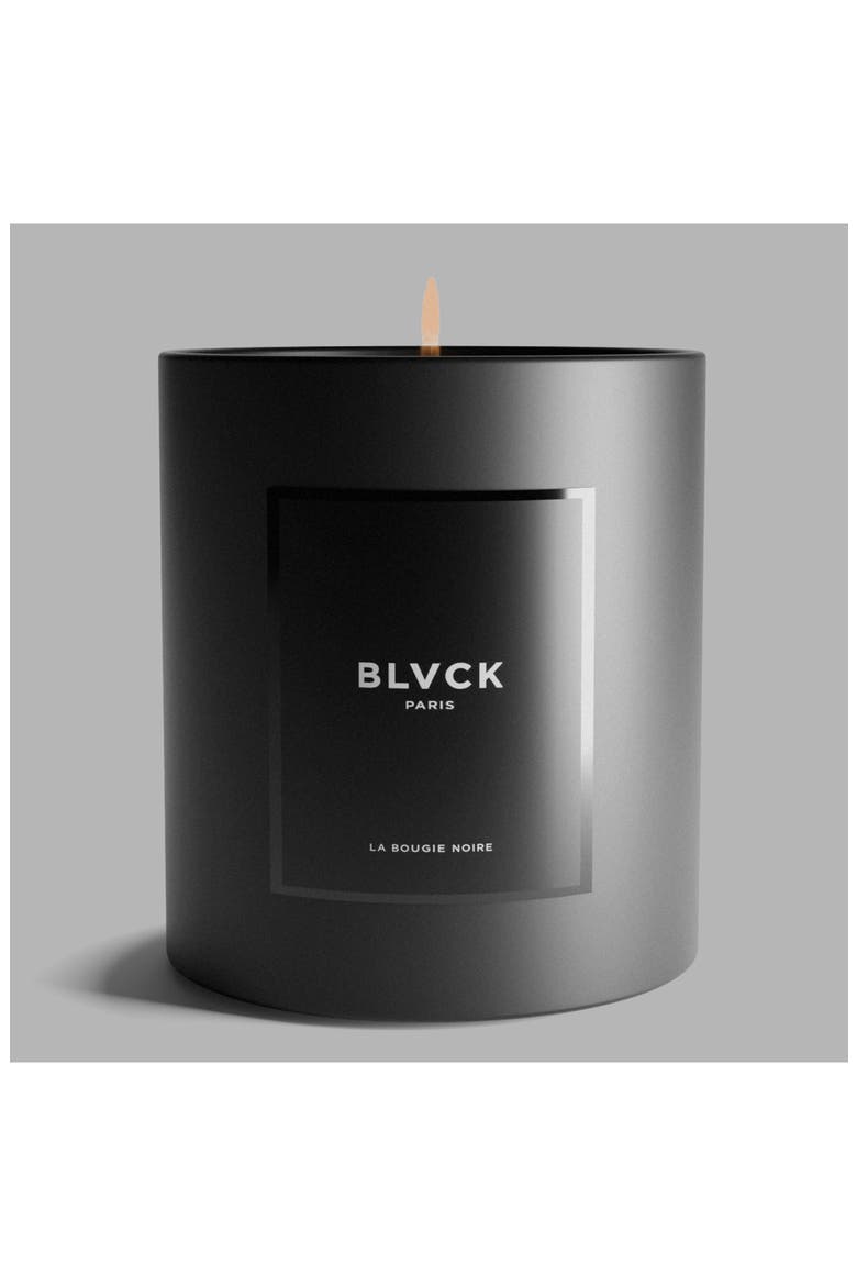 Blvck Oversized Candle, Alternate, color, Black