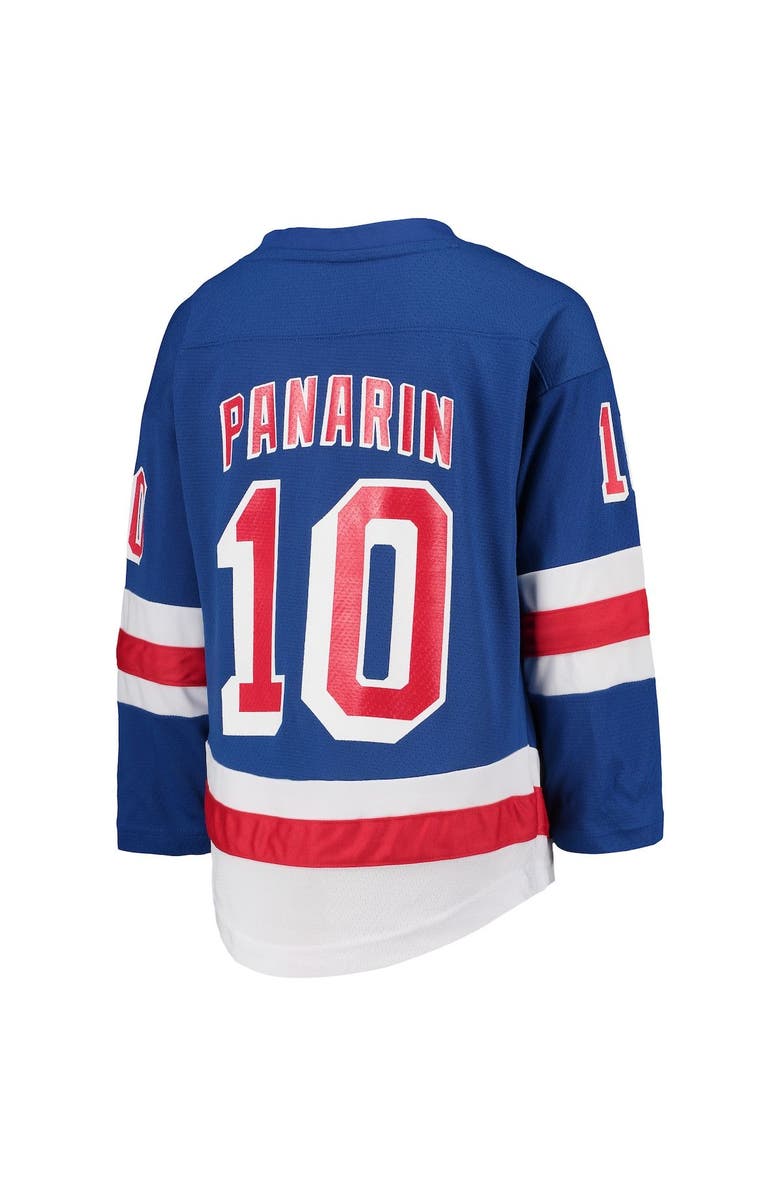 Outerstuff Youth Artemi Panarin Blue New York Rangers Home Replica Player Jersey, Alternate, color,
