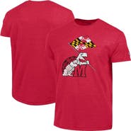 Champion Men's Champion Red Maryland Terrapins Vintage Triumph Tri-Blend T-Shirt