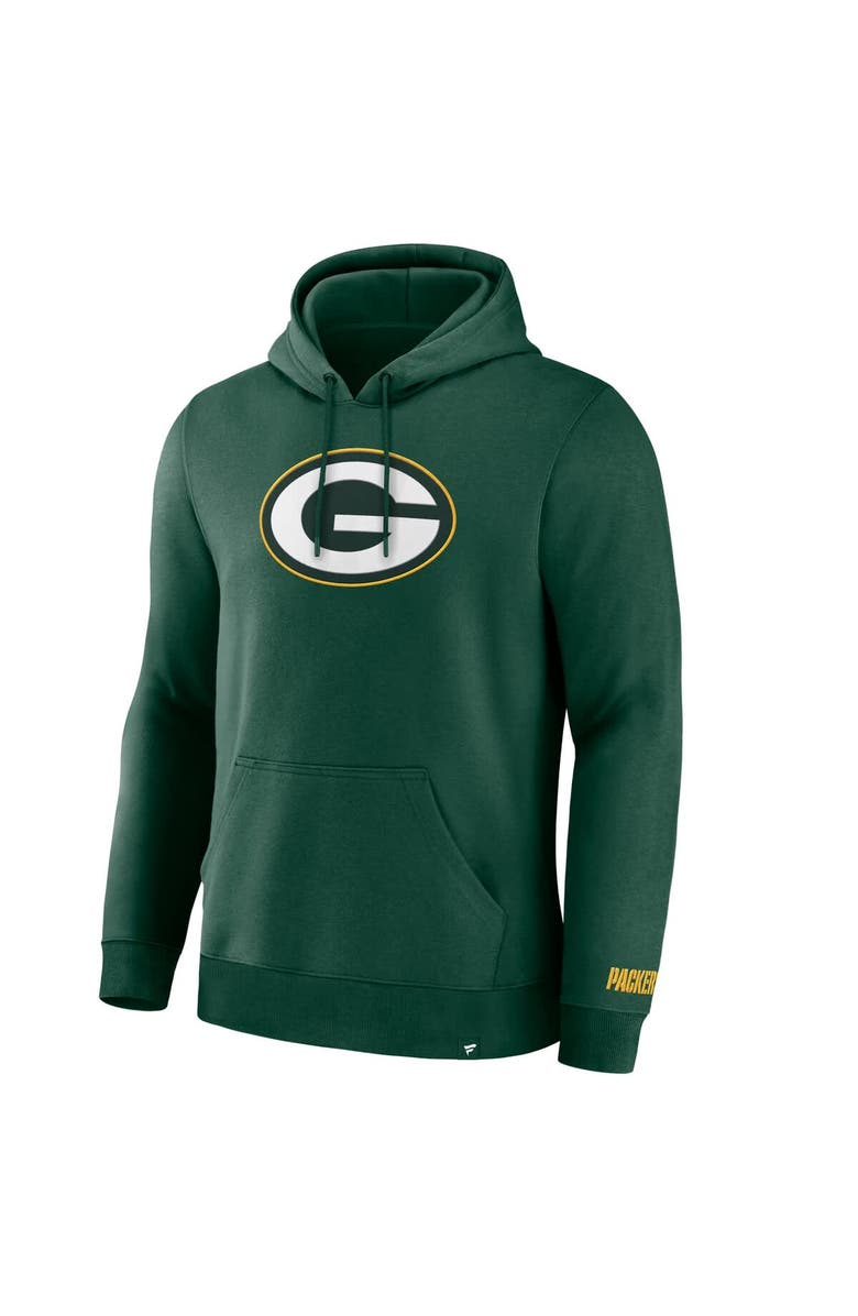 FANATICS Men's Fanatics Green Green Bay Packers Legacy Fleece Pullover Hoodie, Alternate, color, Green