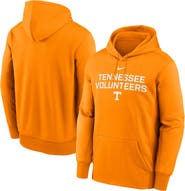 Nike Men's Nike Tennessee Orange Tennessee Volunteers Team Stacked Performance Pullover Hoodie