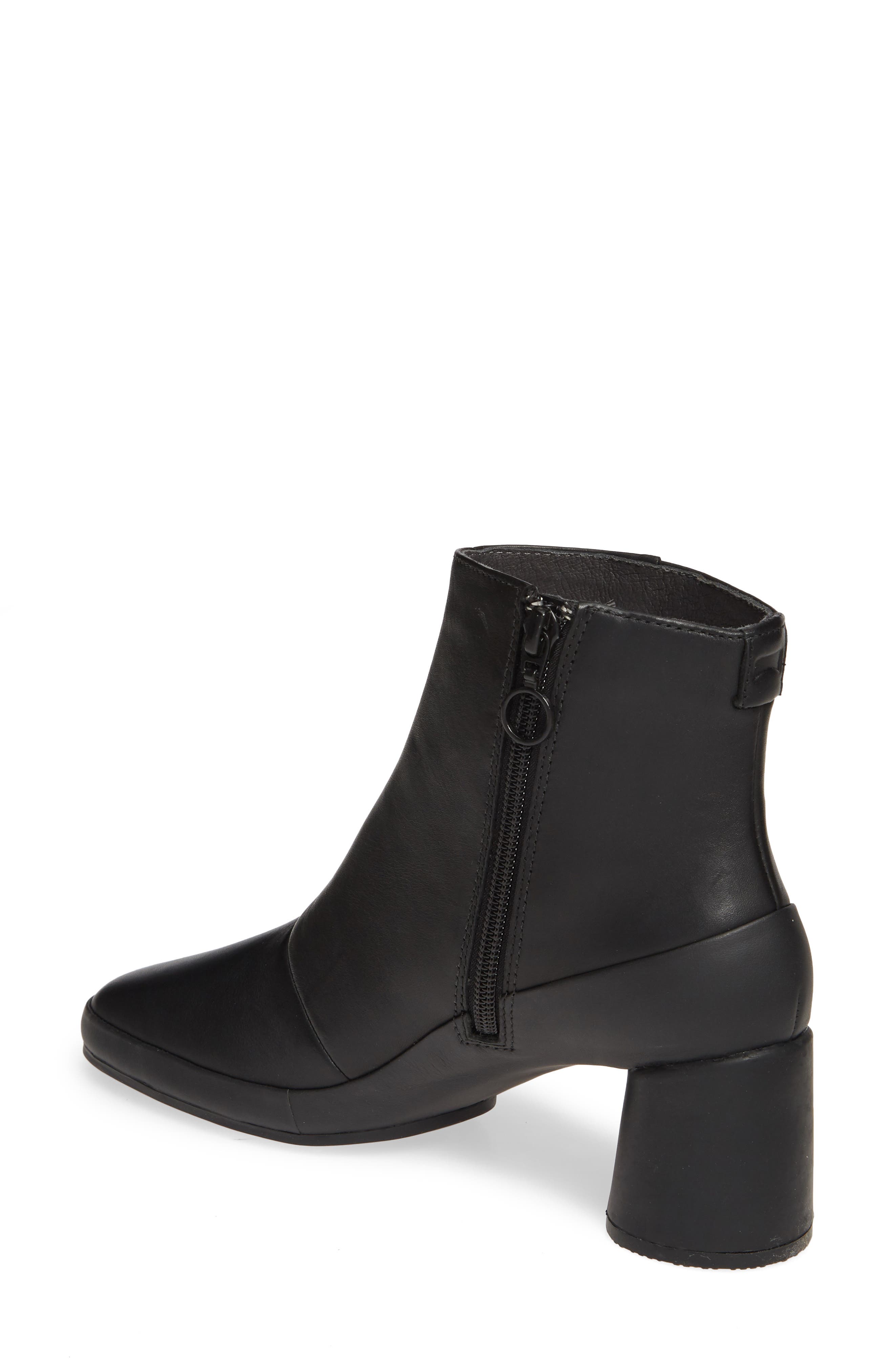 Camper Upright Column Heel Bootie, Alternate, color, 