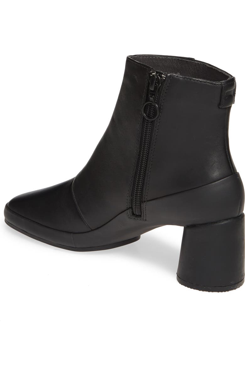 Camper Upright Column Heel Bootie, Alternate, color,