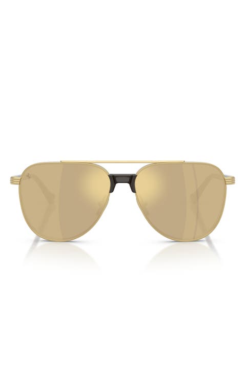 59mm Pilot Sunglasses