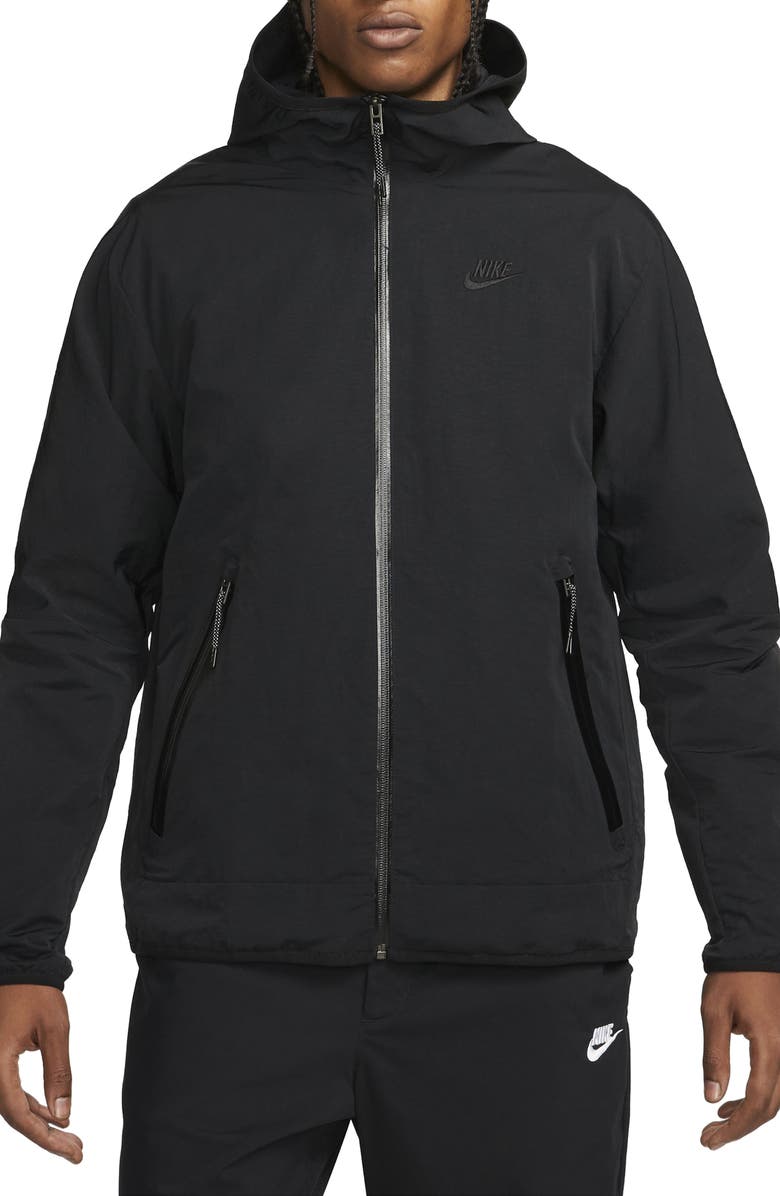 Nike Sportswear Tech Woven Hooded Jacket, Main, color, 
