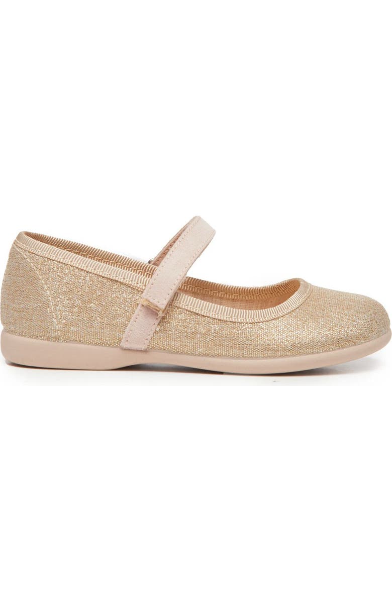 CHILDRENCHIC Mary Jane Canvas Sneaker, Alternate, color, Gold