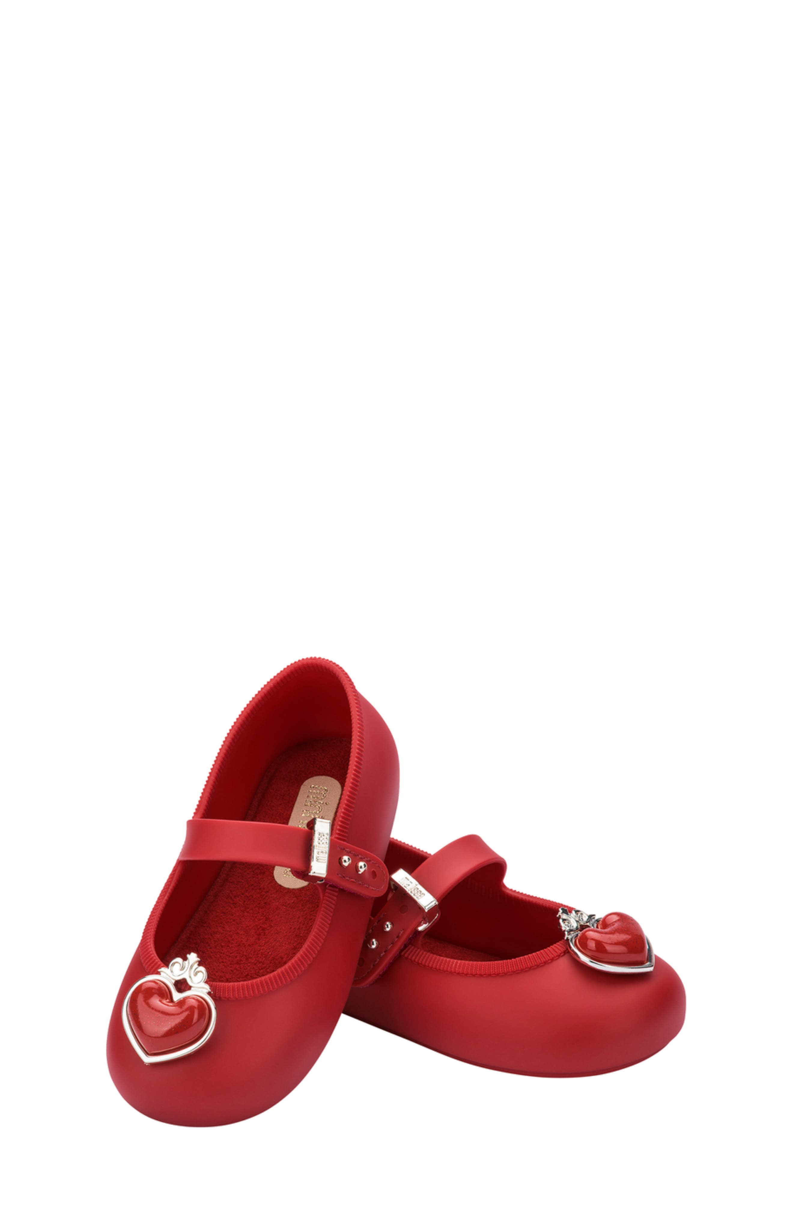 Kids' Soft Ballerina Mary Jane, Alternate, color, RED