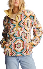 Billabong Switchback Faux Fur Pullover