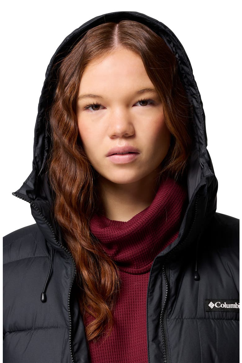 Pike Lake III Water Repellent Insulated Recycled Polyester Puffer Coat, Alternate, color, BLACK 010
