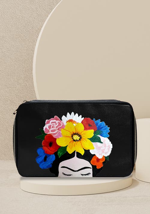 Alepel Her Floral Crown Pouch In Her Floral Crown
