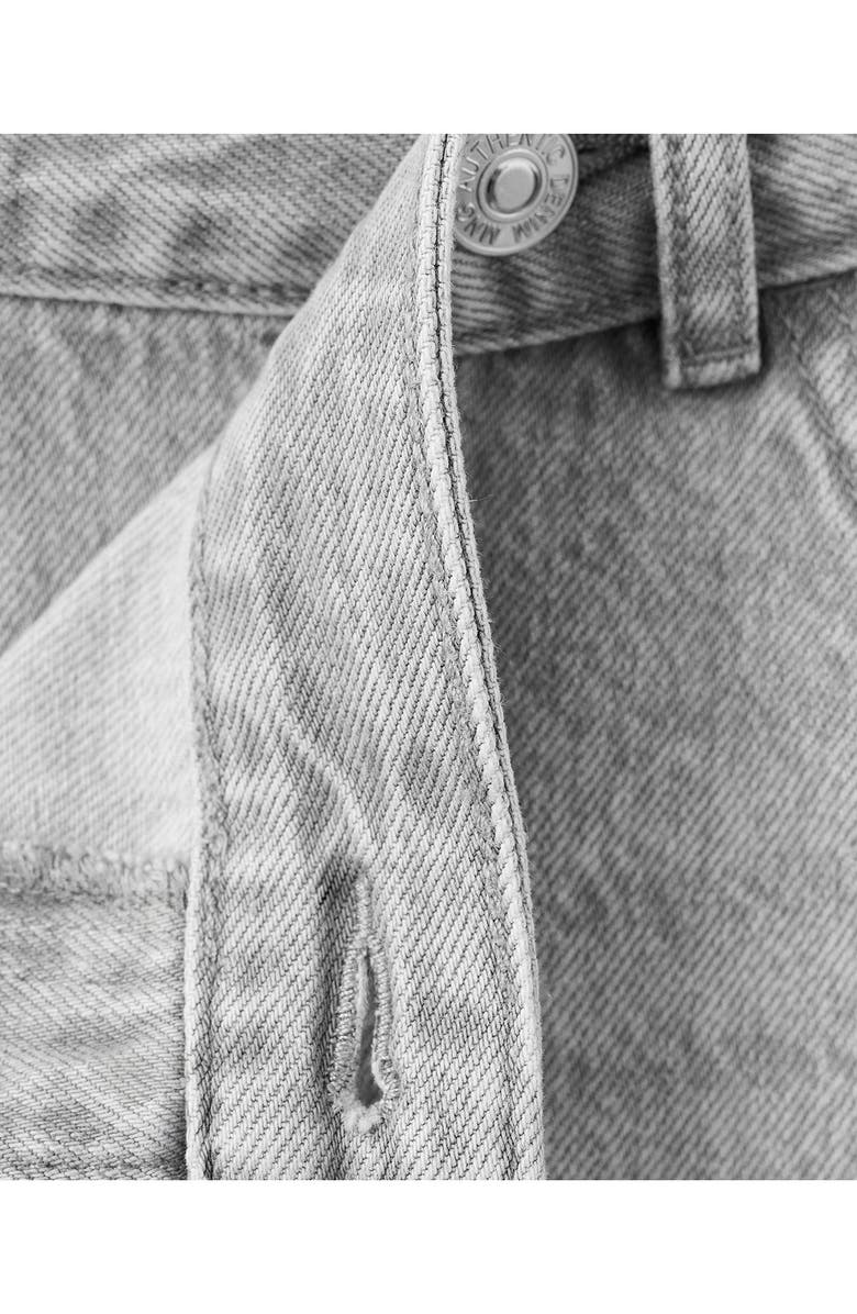 MANGO TEEN Crossover Denim Miniskort, Alternate, color, 