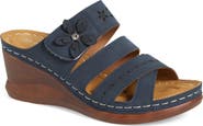 EXTREME BY EDDIE MARC Wedge Slide Sandal