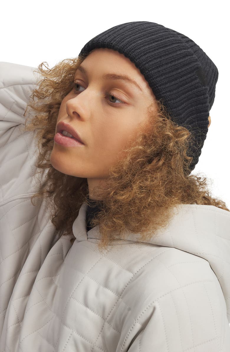 Under Armour Halftime Beanie, Alternate, color, Black / Black / Black