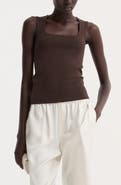 Róhe Bustier Shaped Sweater Tank