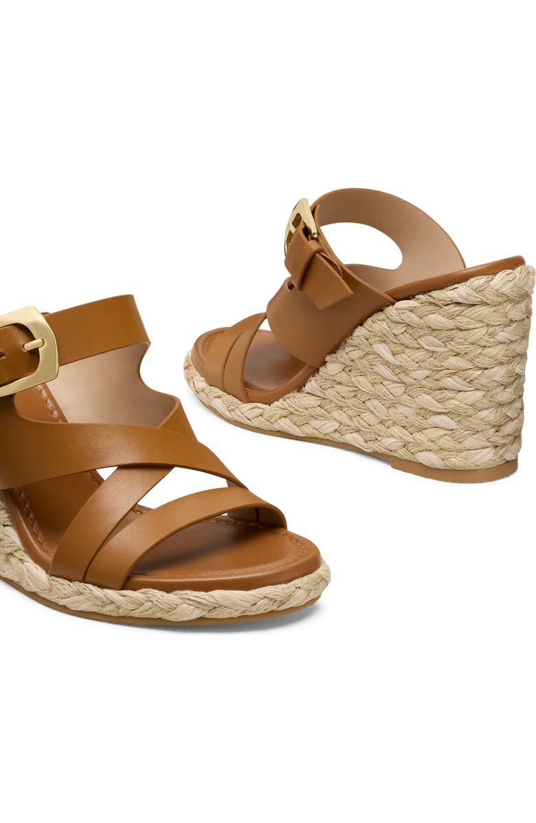 Stuart Weitzman Sai Espadrille Wedge Sandal, Alternate, color, Boho Tan