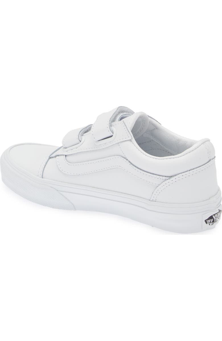 Vans Old Skool Sneaker, Alternate, color, Classic Tumble White Mono