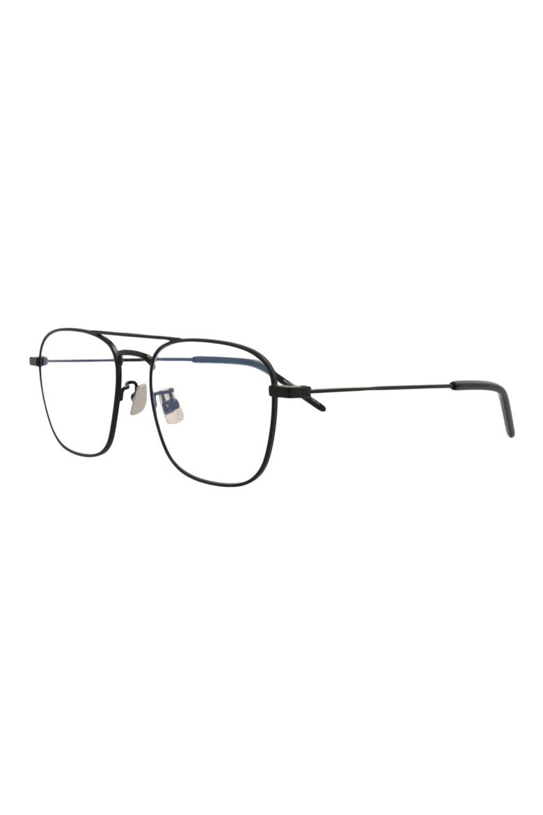 53mm Navigator Optical Frames, Alternate, color, BLACK BLACK TRANSPARENT