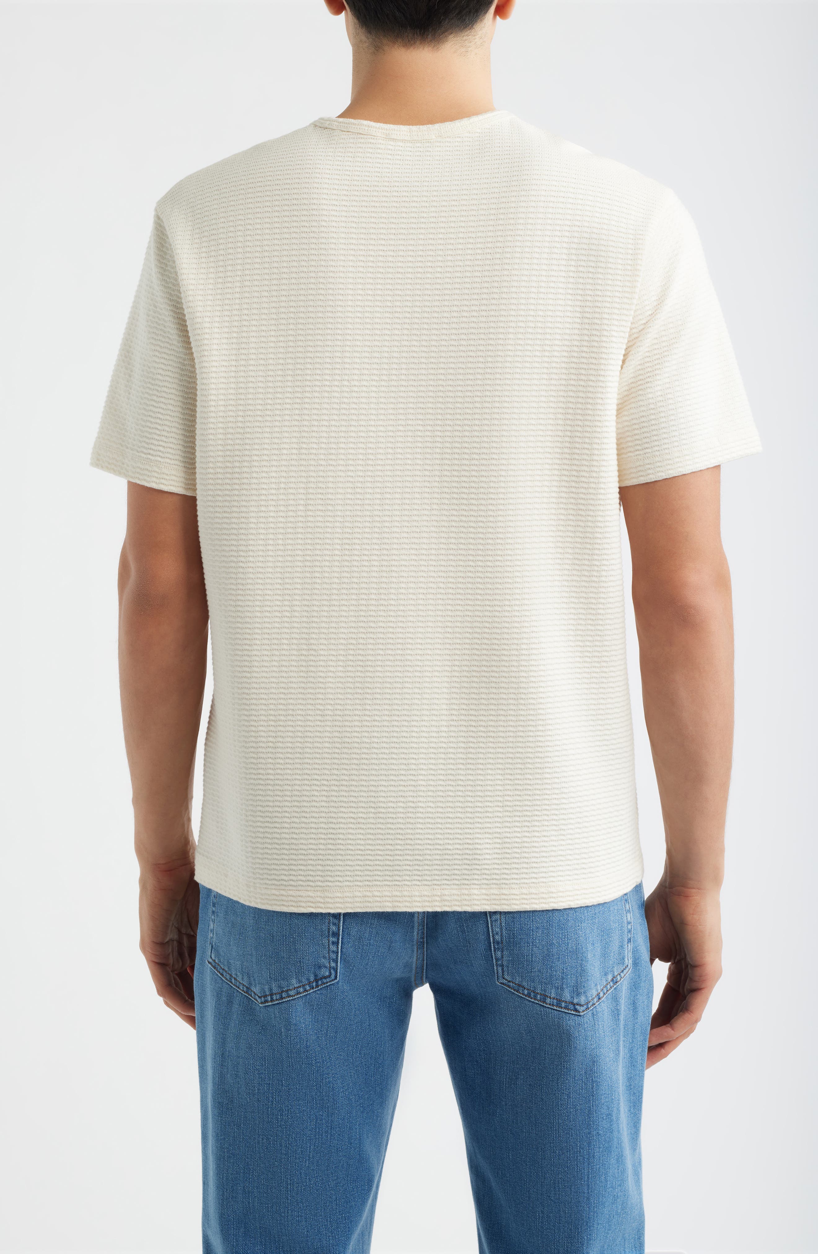 Jacquard Stripe T-Shirt - image 4