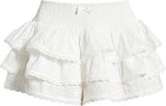 Princess Polly Ruru Ruffle Eyelet Lace Skort