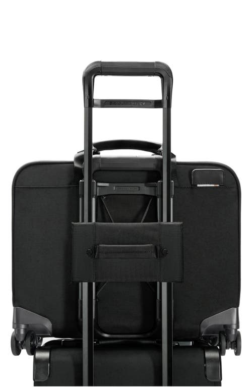 Briggs & Riley Large Spinner Brief In Black