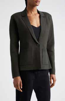 L'AGENCE Lacey Knit Blazer