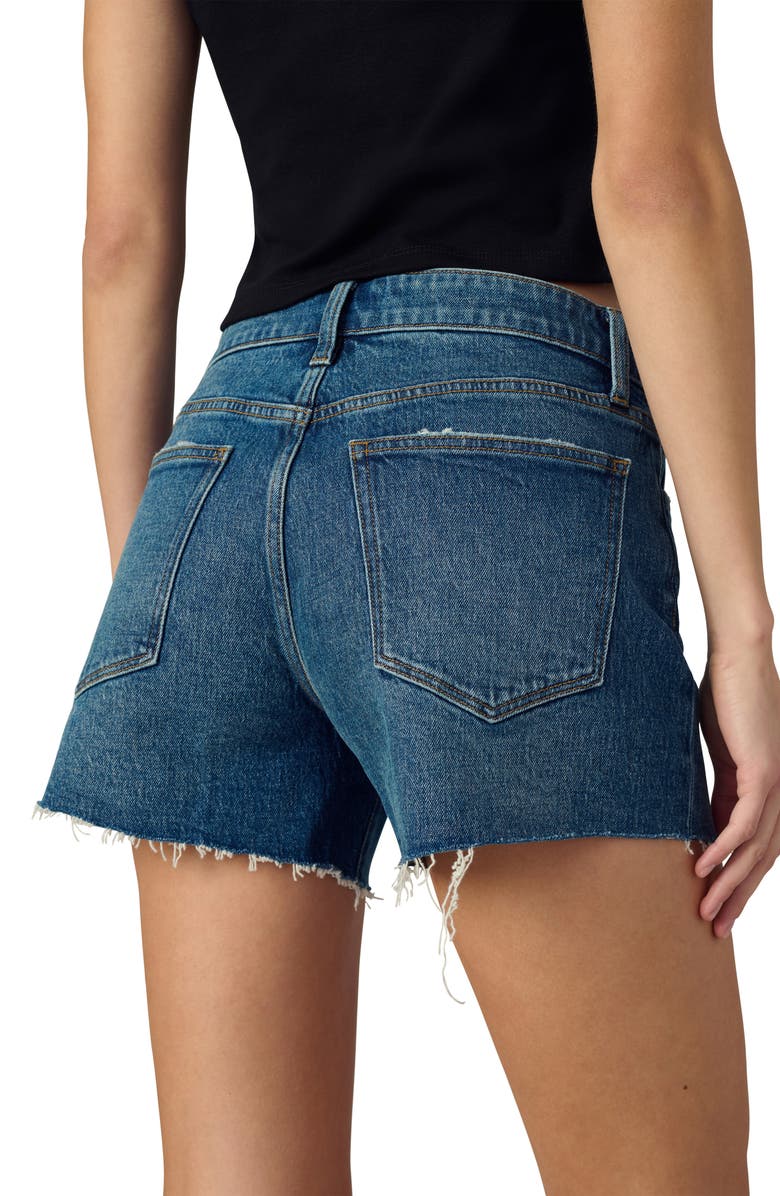Joe's The Jessie Raw Hem Relaxed Denim Shorts, Alternate, color, 