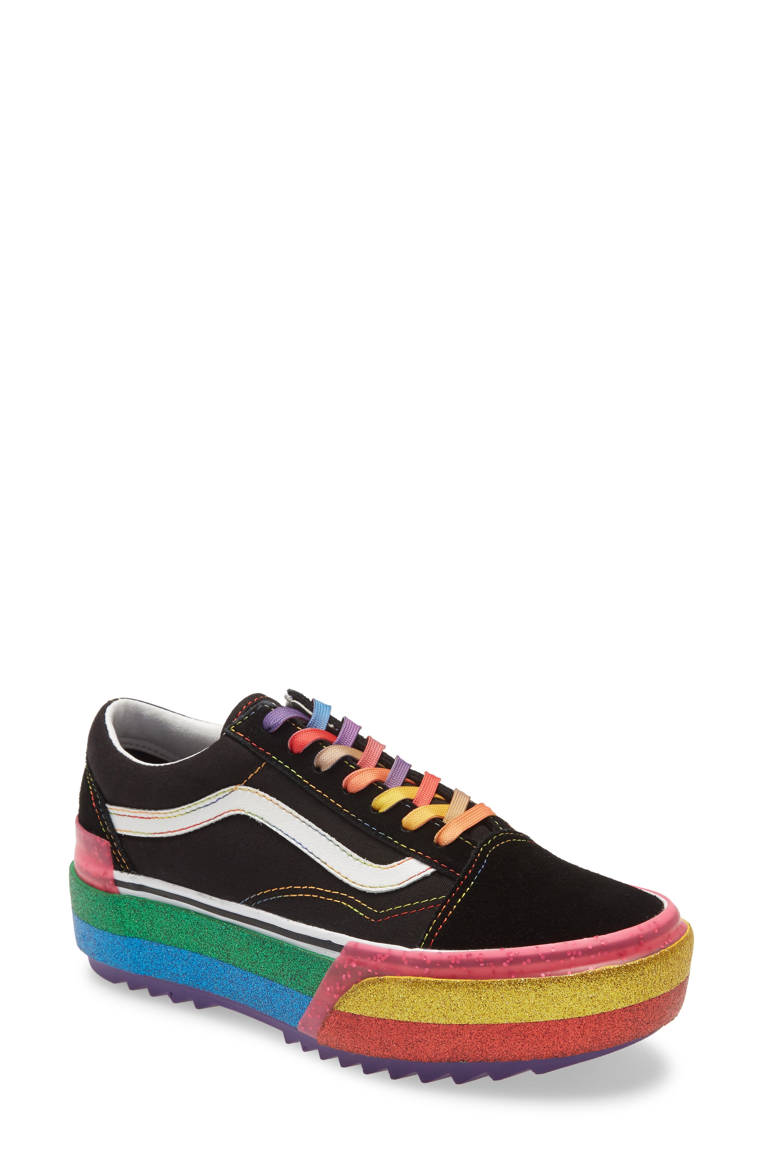Vans Old Skool Stacked Platform Sneaker, Main, color, 