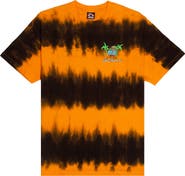 Gotcha Men's Getaway Tie Dye Cotton Graphic Tee