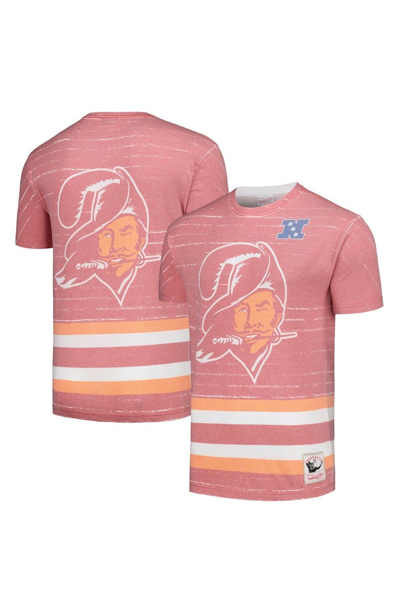 Mitchell & Ness Men's Mitchell & Ness Red Tampa Bay Buccaneers Jumbotron 3.0 T-Shirt, Main, color, Red