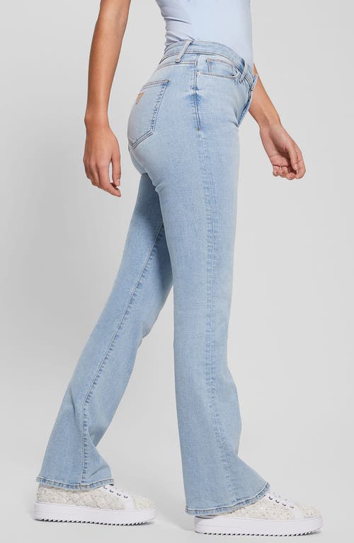 Guess Flare Leg Jeans In Tracer Wash