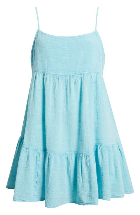 Classic Surf Tiered Cotton Sundress