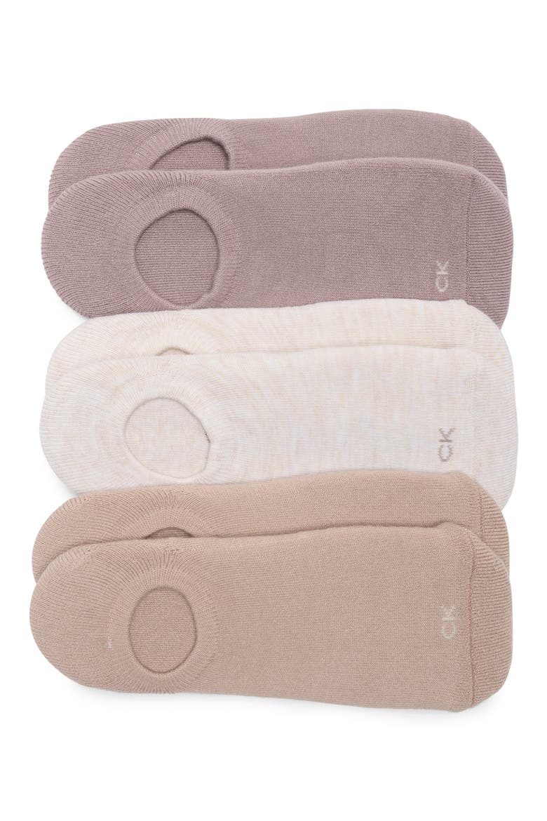 6-Pack Liner Socks, Main, color, NEUTRAL ASSORTED