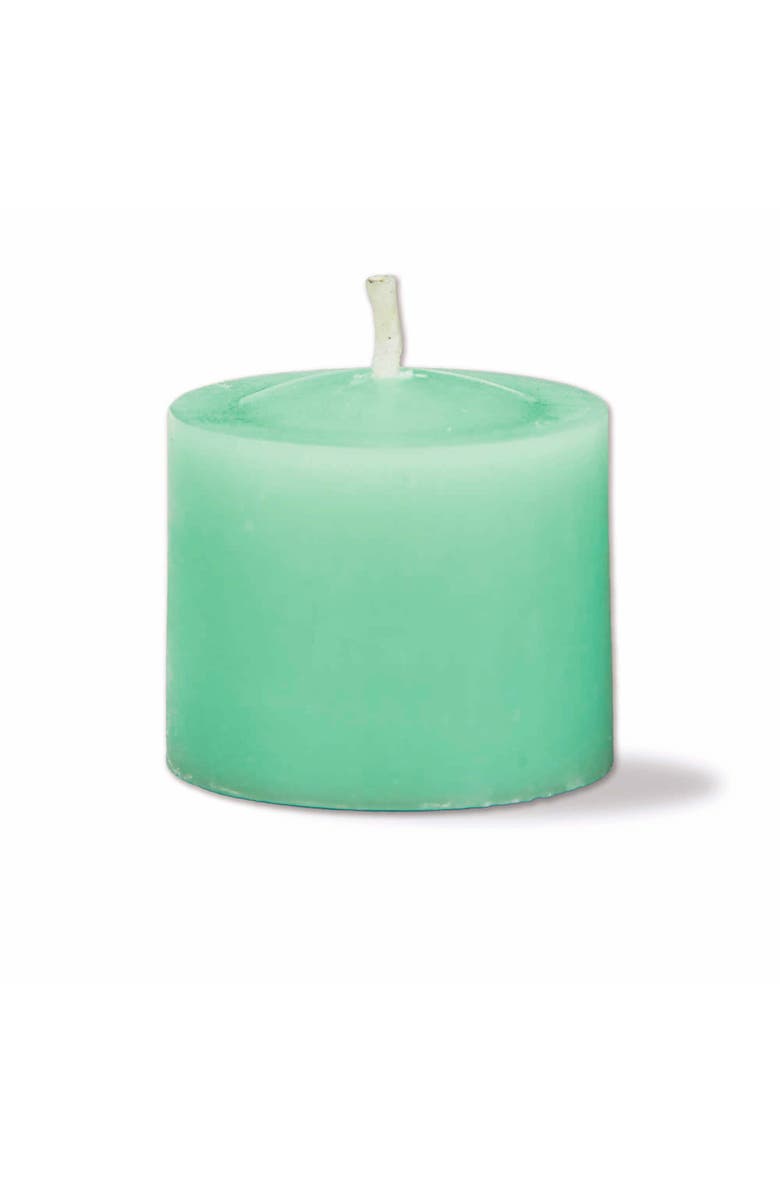 tag Color Studio Seafoam Votive Candles Set of 12 Smokeless, Alternate, color, Green