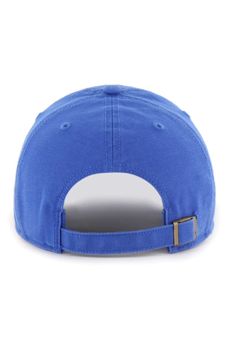 Men's '47  Royal Los Angeles Rams Vernon Clean Up Adjustable Hat, Alternate, color, Royal