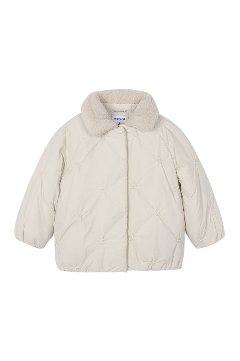 Puffer Jacket, Main, color, Cream
