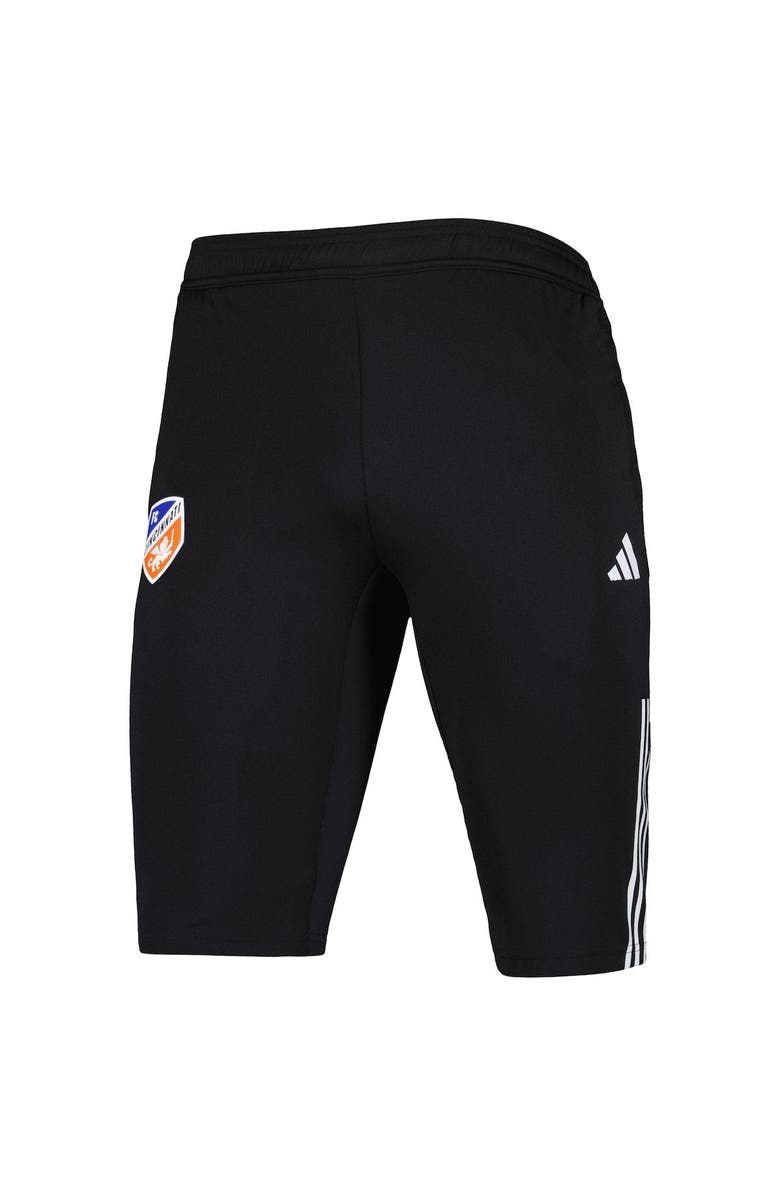 adidas Men's adidas Black FC Cincinnati 2023 On-Field Training AEROREADY Half Pants, Alternate, color, Black