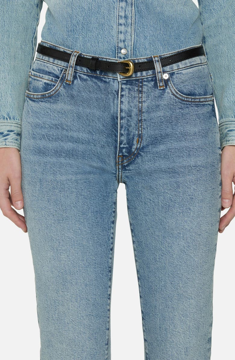 FRAME The Borrowed Mid Rise Boyfriend Jeans, Alternate, color, Ricochet
