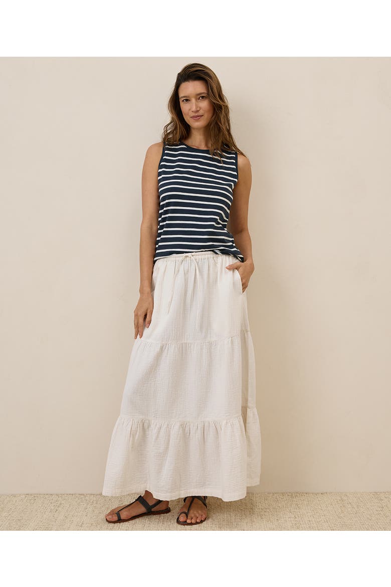 Organic Cotton Softspun High Neck Tank, Alternate, color, Monterey Stripe