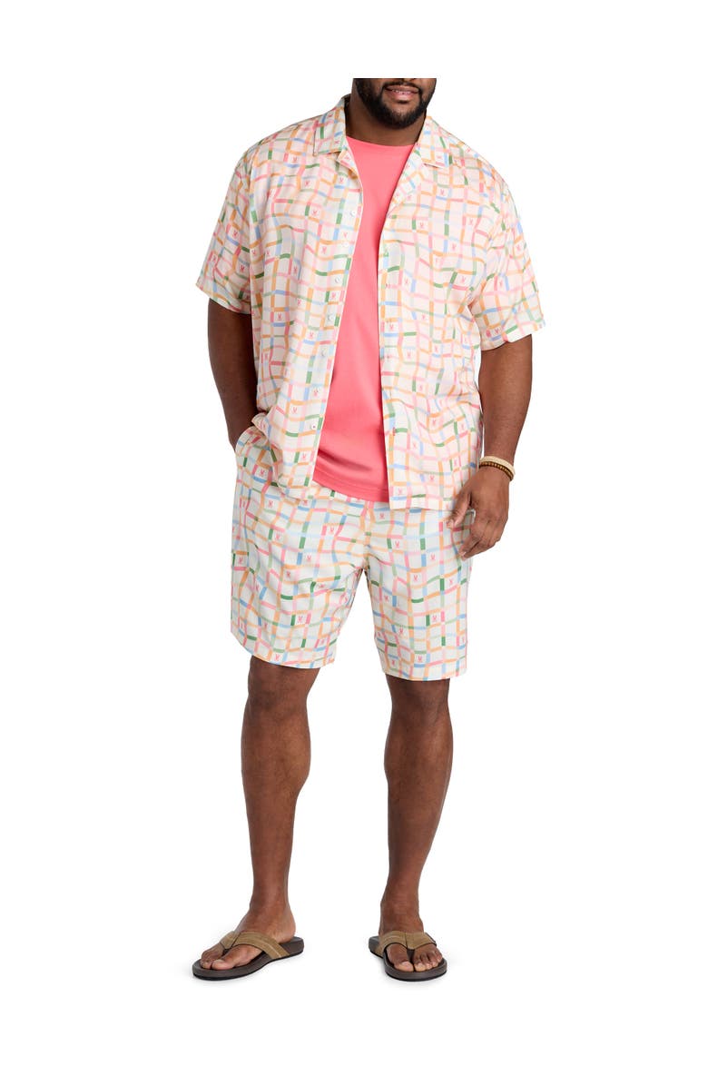 Psycho Bunny Big & Tall Atlas Sport Shirt, Alternate, color, Pristine