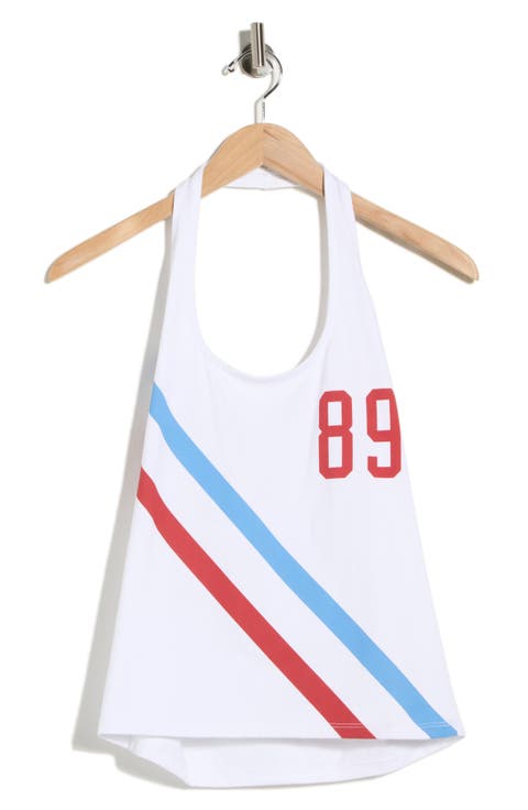 89 Graphic Halter Tank