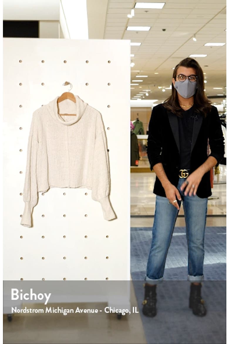Be Yours Cowl Neck Sweater video