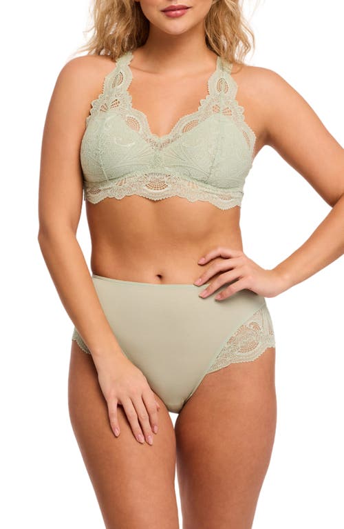 Fleur't Belle Époque Panties In Fern