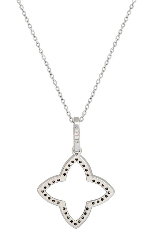 Suzy Levian Diamonds Diamond Pendant Necklace In White