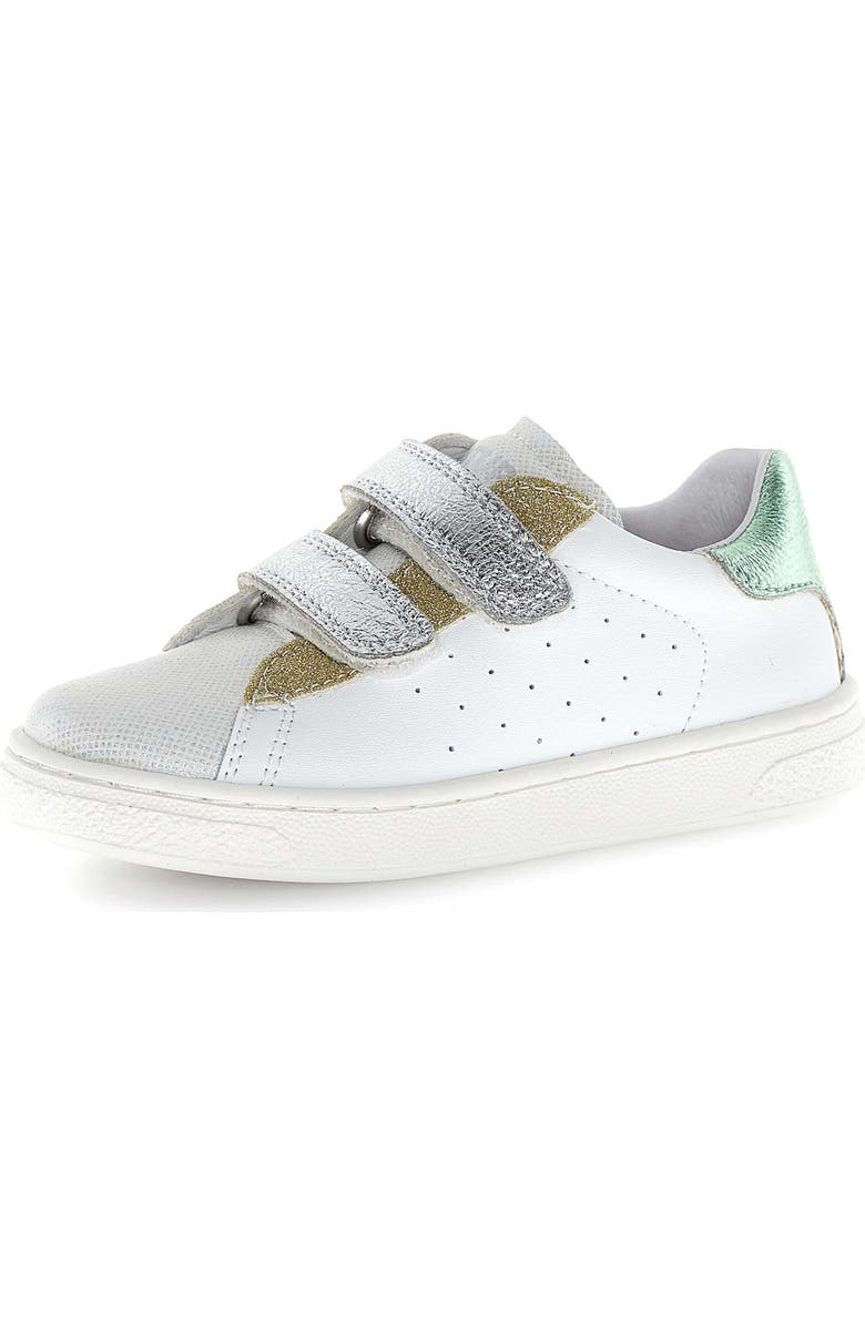 Naturino Hasselt Sneaker, Main, color, White/Silver