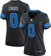 Nike Women's Nike Jahmyr Gibbs Black Detroit Lions 2nd Alternate Game Player Jersey