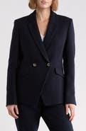 BOSS Peak Lapel Double Breasted Blazer