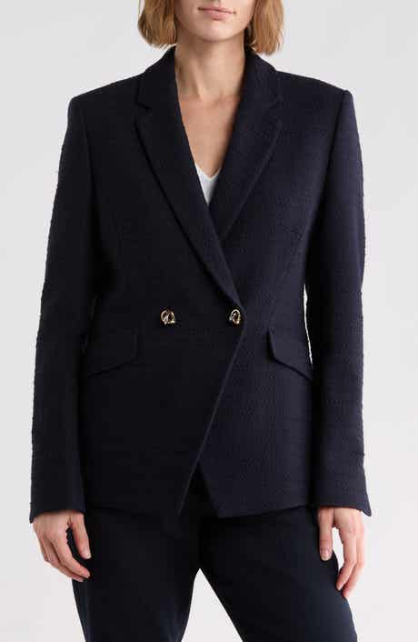 Peak Lapel Double Breasted Blazer
