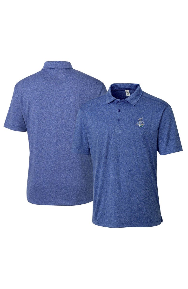 Cutter & Buck Men's Cutter & Buck Heather Royal Hartford Yard Goats Clique Charge Active Polo, Alternate, color, Heather Royal