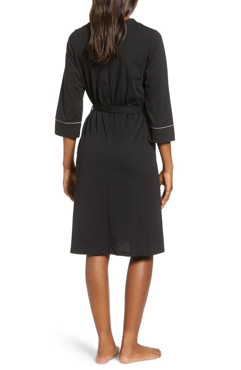 Belabumbum Mama Embroidered Maternity/Nursing Robe, Alternate, color, 